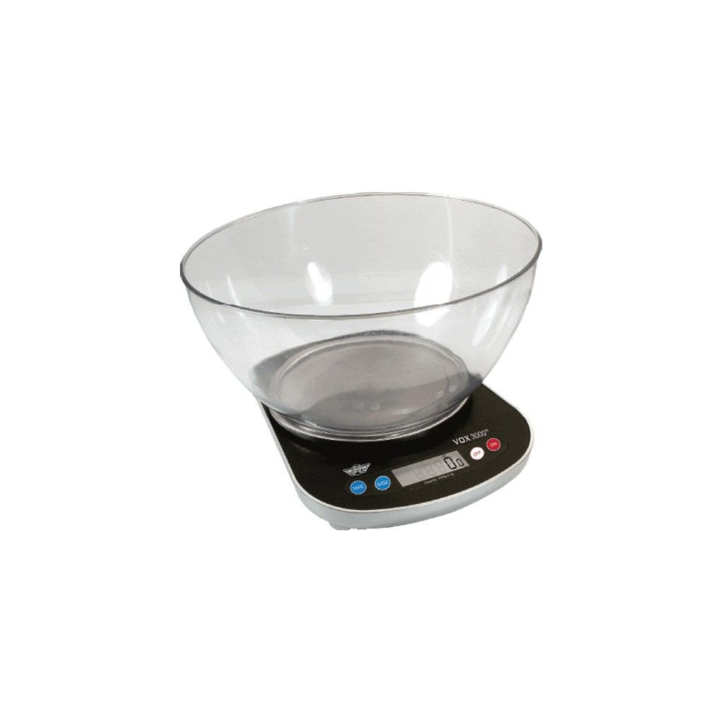 My Weigh VOX 3000 Talking Kitchen Scales c/w Bowl 3kg x 1g My Weigh - 1