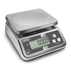 Kern FFN Stainless Steel IP65 Washdown Bench Scale 3kg - 25kg Kern and Sohn - 2