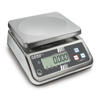 Kern FFN Stainless Steel IP65 Washdown Bench Scale 3kg - 25kg Kern and Sohn - 2
