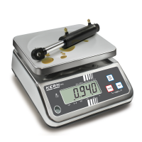 Kern FFN Stainless Steel IP65 Washdown Bench Scale 3kg - 25kg Kern and Sohn - 3
