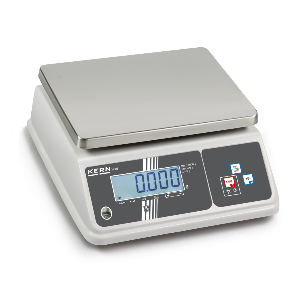 Kern WTB-N Checkweighing Dual Display IP65 Washdown Scales 1.5kg - 30kg Kern and Sohn - 1