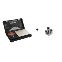 My Weigh Triton T3-R-W 500g Rechargeable Pocket Scales with Calibration Weights My Weigh - 1