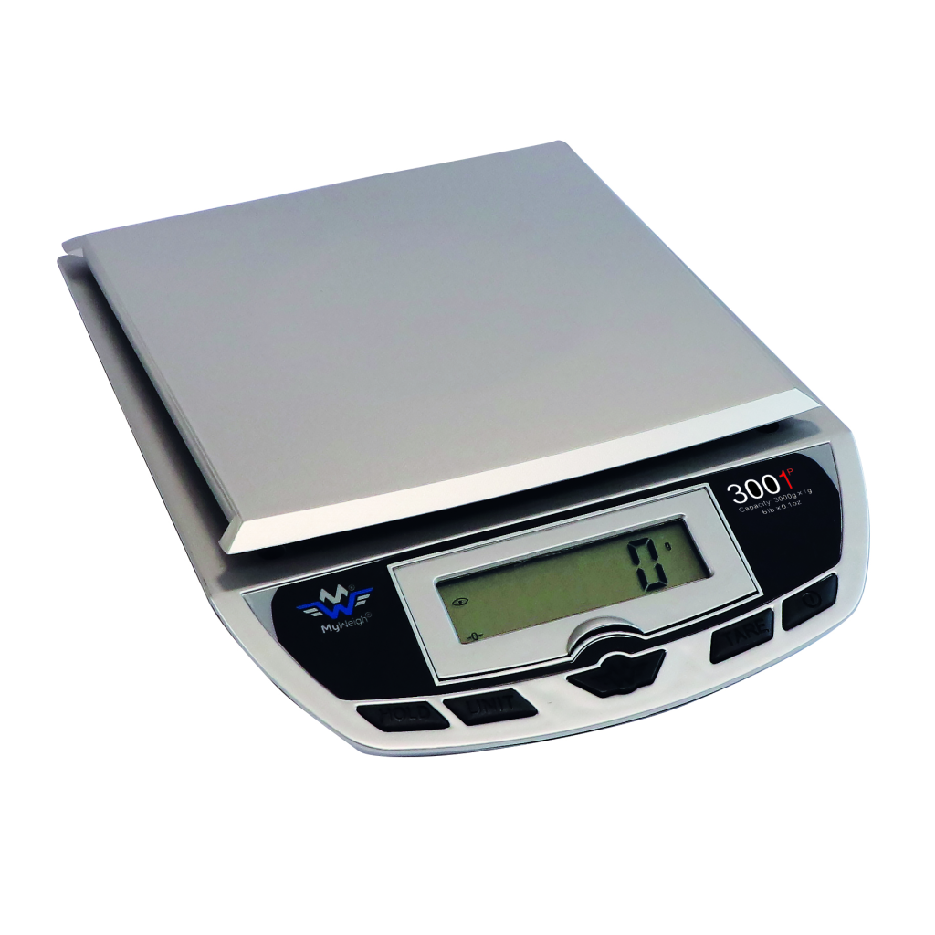 My Weigh 3001P Kitchen and Postal Scales 3kg x 1g My Weigh - 1