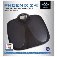 My Weigh Phoenix 2 Talking Bathroom Scales 28st/ 180kg / 396lb My Weigh - 4