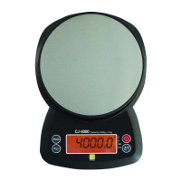 Jennings CJ4000 Compact Kitchen Scale 4kg x 0.5g Jennings JScale - 6