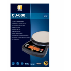 Jennings CJ600 Compact Kitchen Scales 600g x 0.1g Jennings JScale - 5