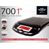 My Weigh 7001DXB Kitchen & Postal Scales Black 7kg x 1g My Weigh - 4
