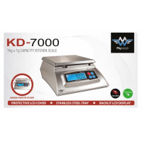 My Weigh KD7000 Professional Kitchen Scales Silver 7kg x 1g My Weigh - 6