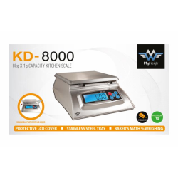 My Weigh KD8000 Professional Bakers Percentage Kitchen Scales 8kg x 1g My Weigh - 6