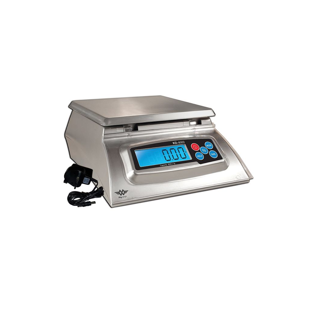 My Weigh KD8000 Professional Bakers Percentage Kitchen Scales 8kg x 1g My Weigh - 1