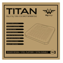 My Weigh Titan Tough Portable Scales 23st/ 150kg My Weigh - 4