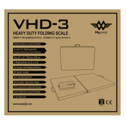 My Weigh VHD-3 Portable Folding Vet Scale 300kg x 100g My Weigh - 4