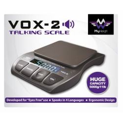 My Weigh VOX 2 EVO Talking Kitchen Scales 5kg x 1g My Weigh - 3