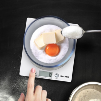 Salter 1036 Disc Kitchen Scale Black 5kg x 1g Salter Weighing Scales - 4