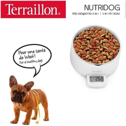 Terraillon Nutridog 2in1 Pet Feeding Scale c/w Stainless Steel Bowl 5kg x 1g Terraillon - 5