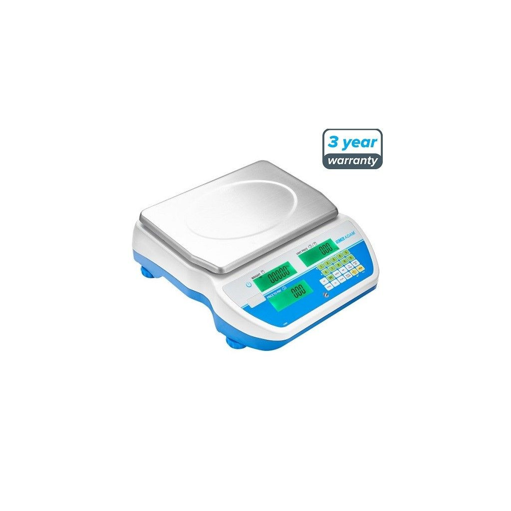 Adam Swift SWZ Trade Approved Price-Computing Retail Scales 1.5kg - 30kg Adam Equipment - 1