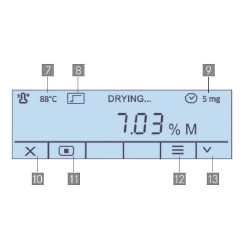 Kern DLB 160-3A Moisture Analyser 160g x 0.001g Kern and Sohn - 5