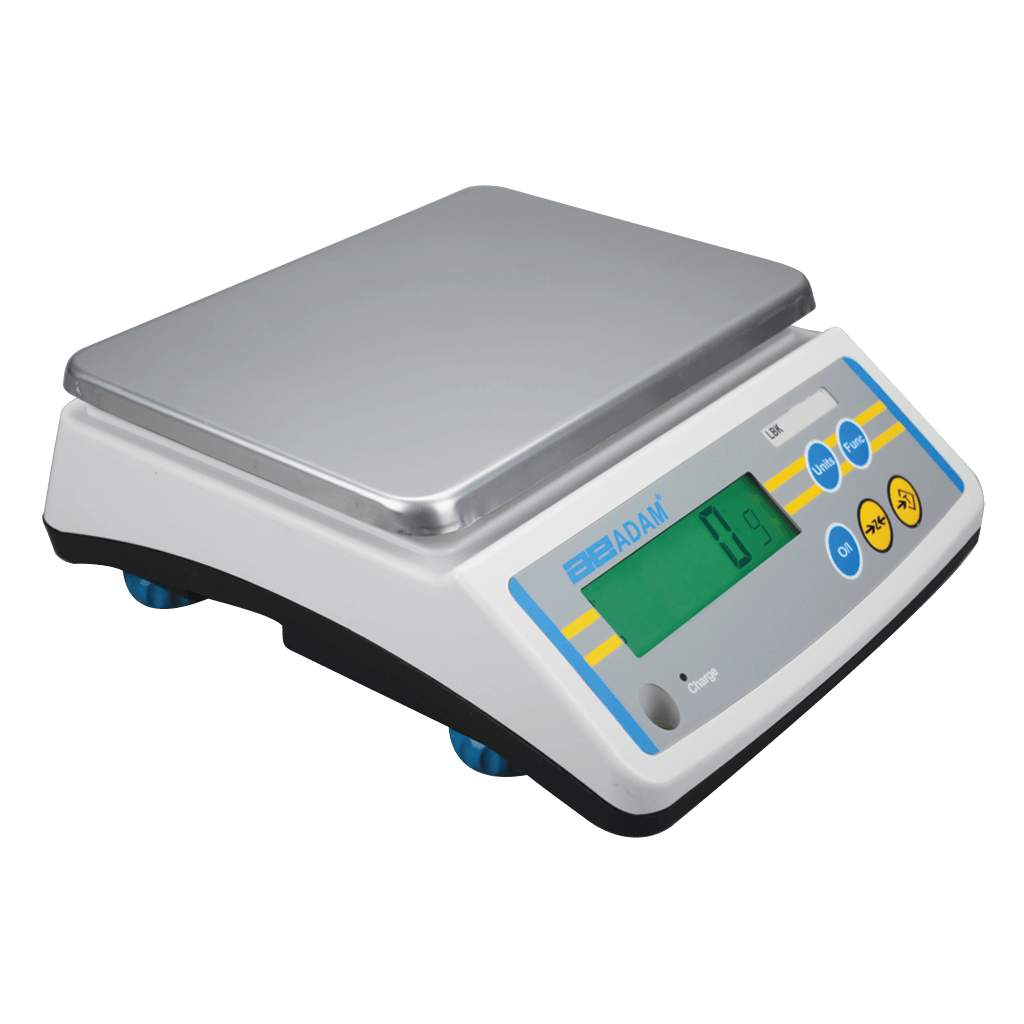 Adam LBK 6 Compact Rechargeable Bench Scales 6kg x 1g Adam Equipment - 1