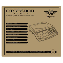 My Weigh CTS2 Precision Counting Scales 6kg or 30kg My Weigh - 4