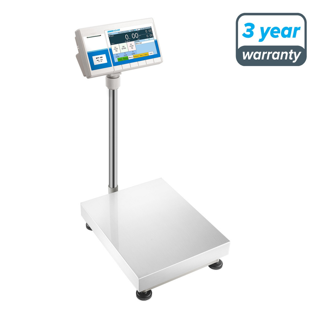 Adam BTT Touch-Screen Stocktaking Scales 8kg - 300kg Adam Equipment - 1