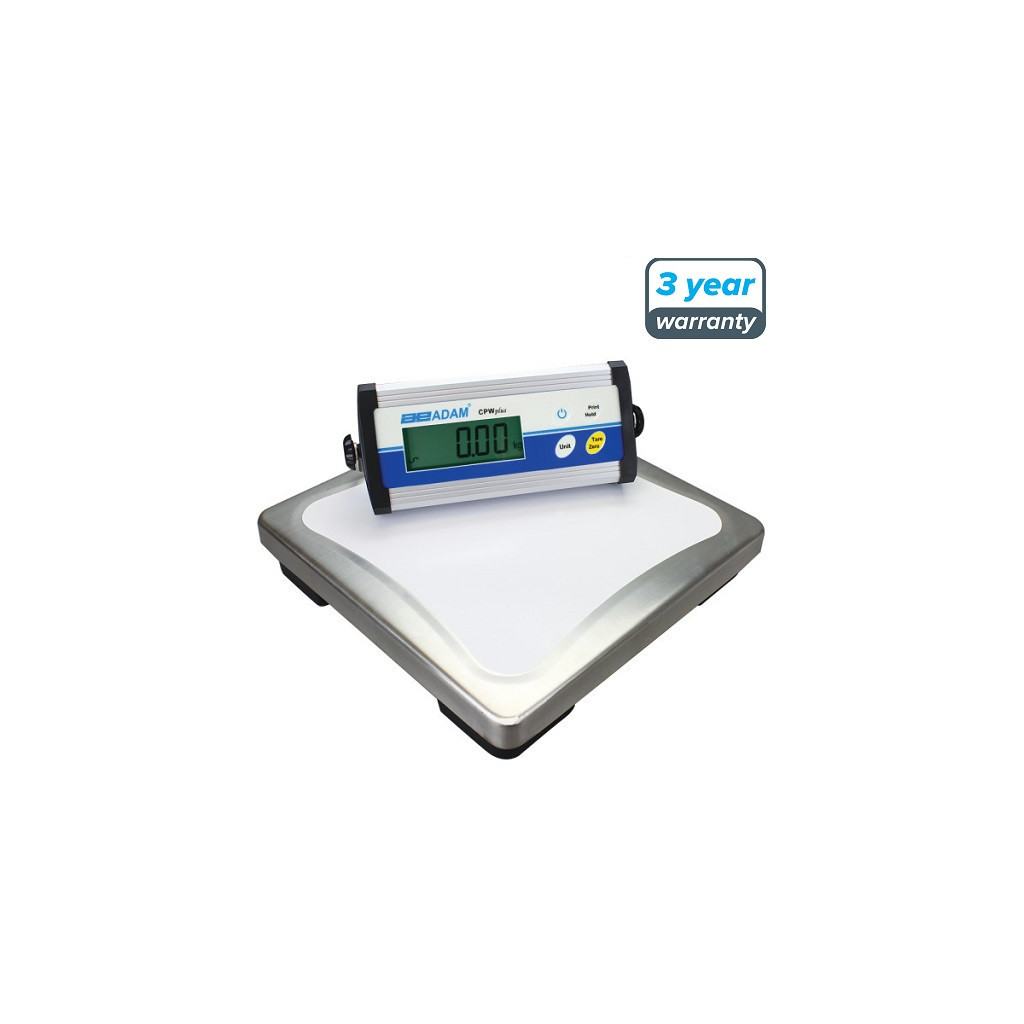 Adam CPWplus Platform Scales 300mm x 300mm 6kg-200kg Adam Equipment - 1